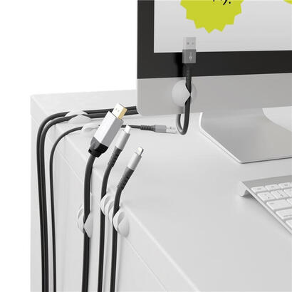 goobay-70681-organizador-de-cables-escritoriopared-clip-para-cable-blanco-5-piezas