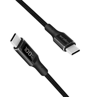 cable-logilink-cu0181-usb-20-1-m-usb-c-negro