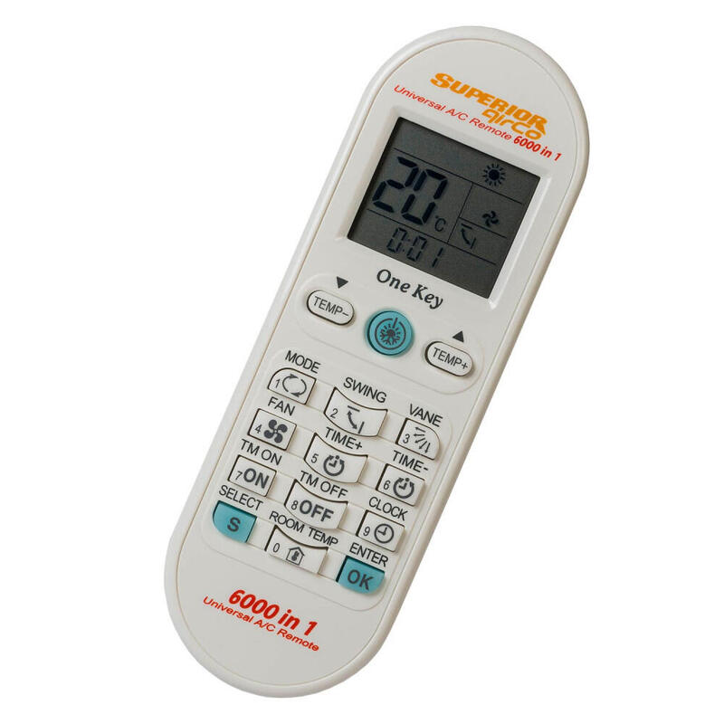 superior-airco-6000-mando-a-distancia-ir-inalambrico-aire-acondicionado-botones