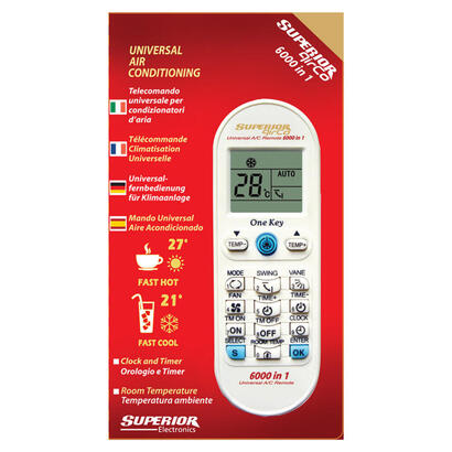 superior-airco-6000-mando-a-distancia-ir-inalambrico-aire-acondicionado-botones
