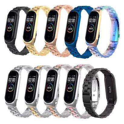 recambio-correa-xiaomi-mi-band-4-eslabones-dual-rosa