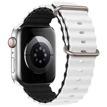 correa-apple-watch-42444549mm-wave-blanconegro