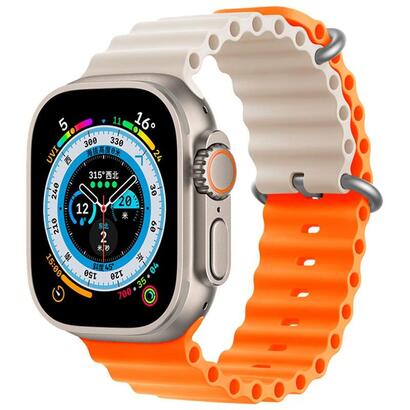 correa-apple-watch-42444549mm-wave-naranjablanco-estrella