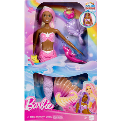 muneca-barbie-sirena-con-pelo-rosa-hrp98