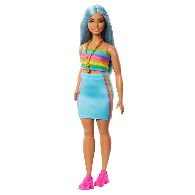 muneca-mattel-barbie-fashionistas-rainbow-athleisure-hrh16