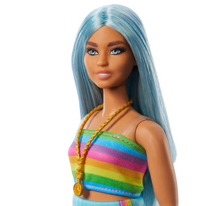 muneca-mattel-barbie-fashionistas-rainbow-athleisure-hrh16