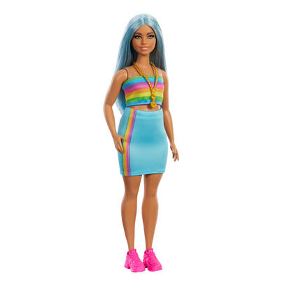 muneca-mattel-barbie-fashionistas-rainbow-athleisure-hrh16