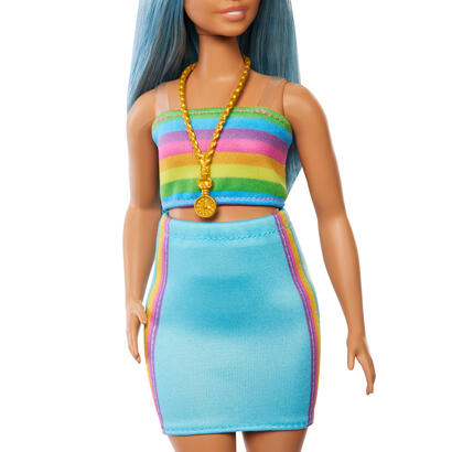 muneca-mattel-barbie-fashionistas-rainbow-athleisure-hrh16