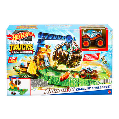 hot-wheels-hot-wheels-monster-trucks-arena-smashers-rhinomite-chargin-spielfahrzeug-htp18