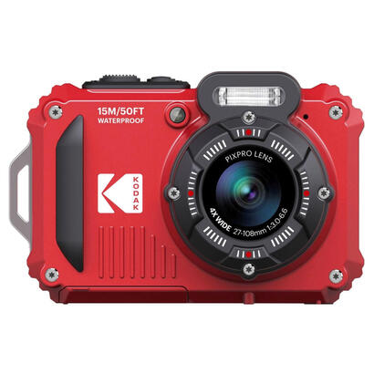 kodak-wpz2-waterproof-set-czerwony-karta-16gb-dodatkowa-bateria