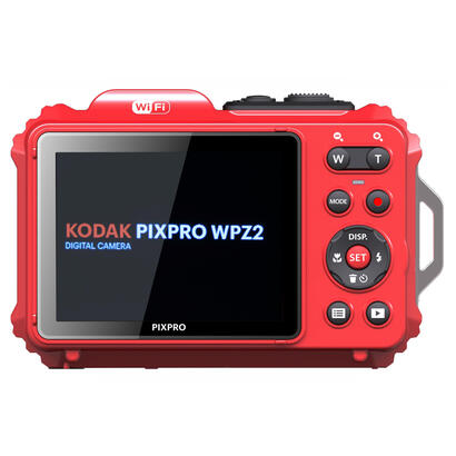 kodak-wpz2-waterproof-set-czerwony-karta-16gb-dodatkowa-bateria