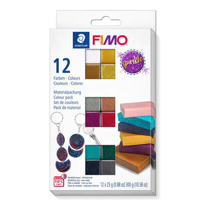 staedtler-8013-c12-4-fimo-effect-colour-pack-arcilla-polimerica-para-modelar-de-secado-al-horno