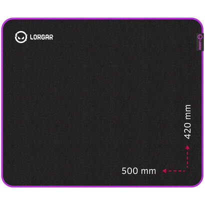 lorgar-alfombrilla-main-315-500mmx420mmx3mm-high-speed-negro-retail