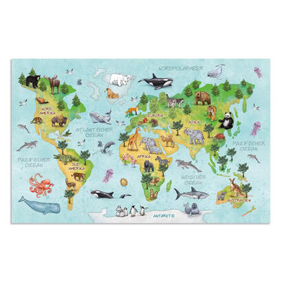herma-world-map-protector-de-escritorio-carton-multicolor