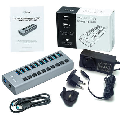 i-tec-hub-de-carga-10xusb-30-adaptador-48w