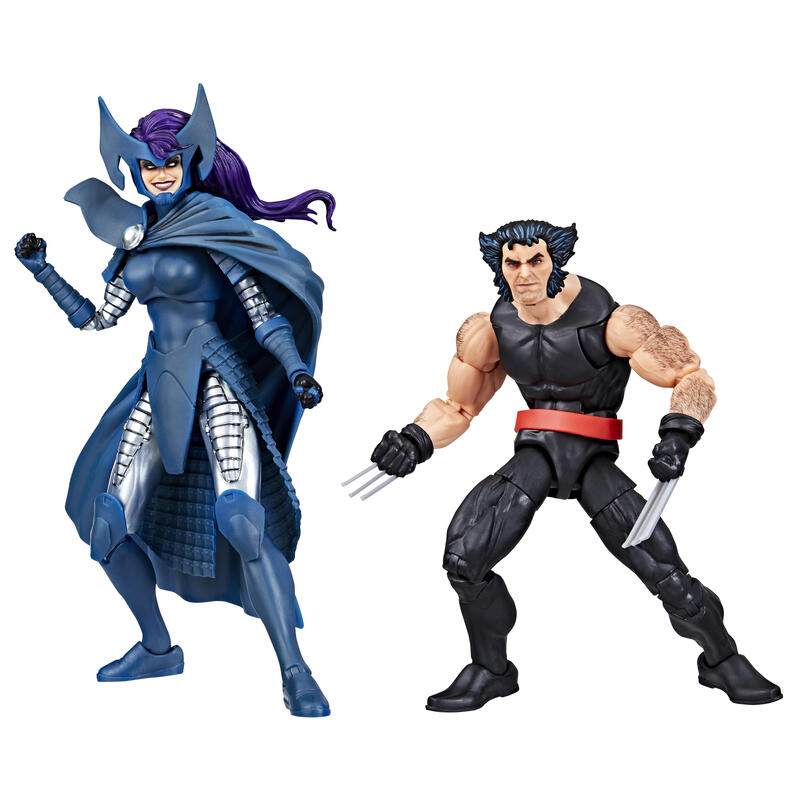 set-figuras-hasbro-marvel-legends-series-wolverine-lady-psylocke