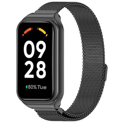 correa-milanesa-magnetica-xiaomi-mi-smart-band-8-active-redmi-smart-band-2-negro