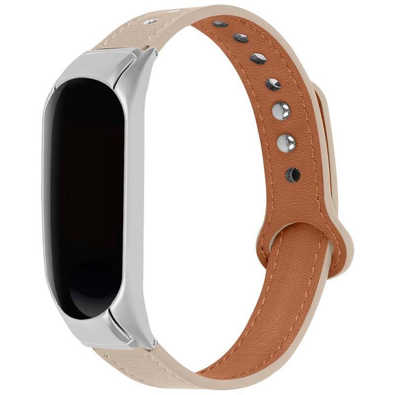 correa-xiaomi-mi-smart-band-6-mi-band-5-amazfit-band-5-cuero-clip-caqui