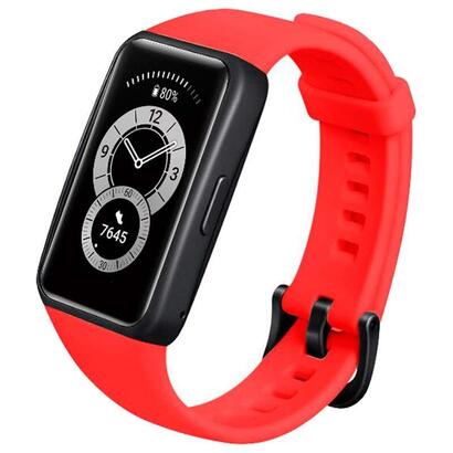 recambio-correa-huawei-band-6-honor-band-6-silicona-rojo