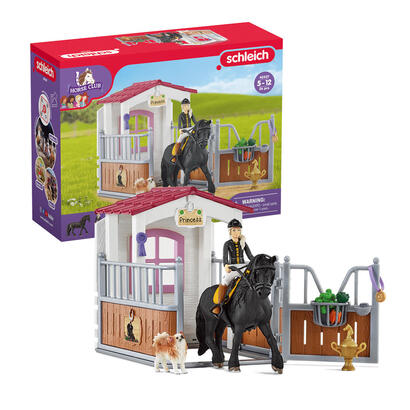 schleich-caja-de-caballo-horse-club-con-tori-princess-figura-de-juguete