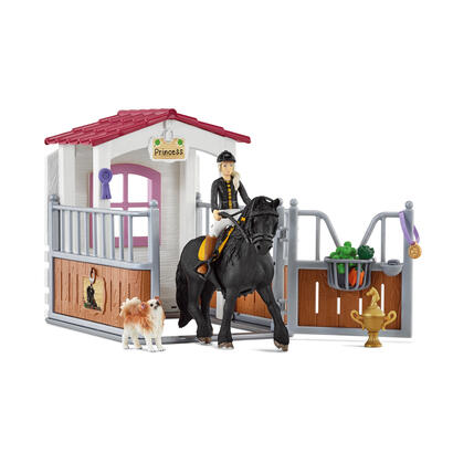 schleich-caja-de-caballo-horse-club-con-tori-princess-figura-de-juguete