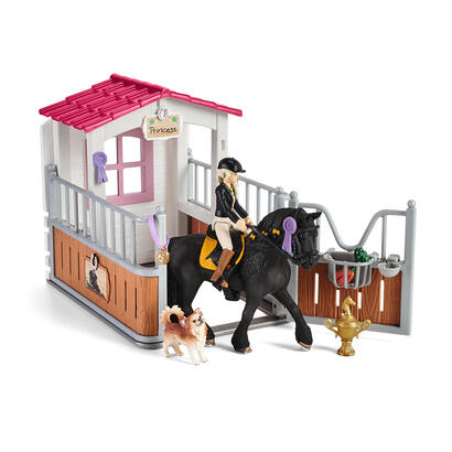 schleich-caja-de-caballo-horse-club-con-tori-princess-figura-de-juguete