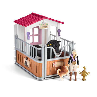 schleich-caja-de-caballo-horse-club-con-tori-princess-figura-de-juguete