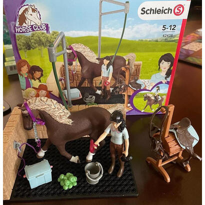 schleich-area-de-lavado-del-horse-club-con-emily-y-luna