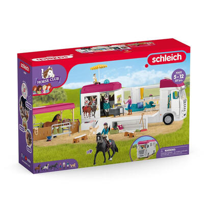 schleich-horse-club-transportador-de-caballos-vehiculo-de-juguete