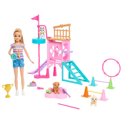 muneca-mattel-barbie-family-friends-stacie-s-puppy-playground-spielset-hrm10