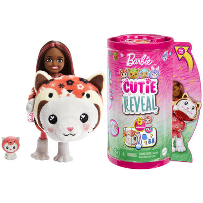 muneca-mattel-barbie-cutie-reveal-chelsea-costume-cuties-series-kitty-red-panda
