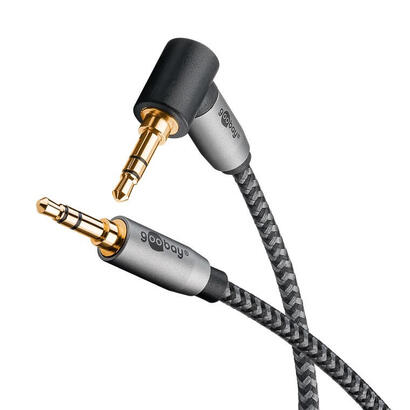 cable-audio-stereo-minijack-35-mm-100m-90-flexiplus-nylon-goobay