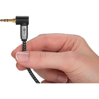 goobay-plus-cable-de-conexion-de-audio-aux-35-mm-estereo-90-negroplata-3-metros-en-angulo-65282