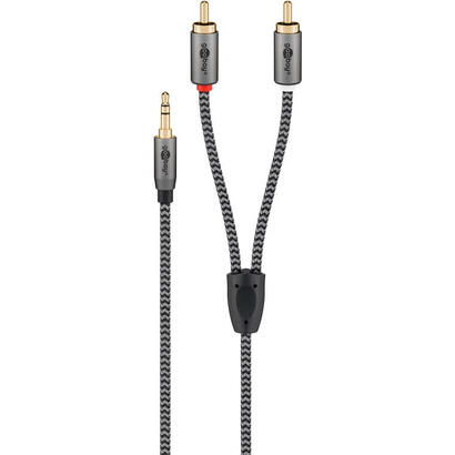 cable-adaptador-de-audio-goobay-plus-aux-jack-de-35-mm-conector-cinch-estereo-negroplateado-2-metros-65288