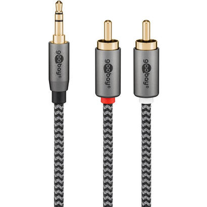 cable-adaptador-de-audio-goobay-plus-aux-jack-de-35-mm-conector-cinch-estereo-negroplateado-3-metros-65289