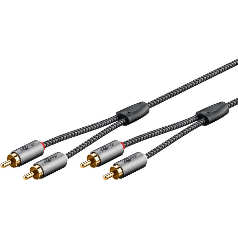 cable-100m-2xrca-m-2xrca-m-flexiplus-nylon-goobay