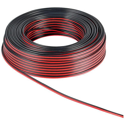 bobina-de-10-metros-cable-altavoz-rojo-negro-2x075mm-cca-pvc-cpr-eca-goobay