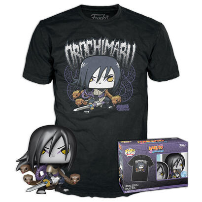 set-figura-pop-tee-naruto-shippuden-orochimaru-talla-m