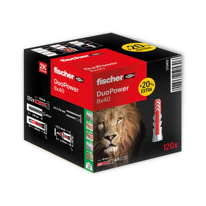 pack-de-6-unidades-sof-pack-120-tacos-duopower-8x40-caja-100-20-unidades-gratis-570410-fischer