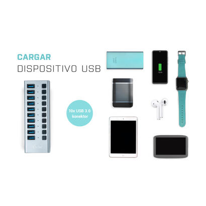 i-tec-hub-de-carga-10xusb-30-adaptador-48w