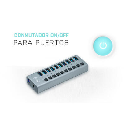 i-tec-hub-de-carga-10xusb-30-adaptador-48w