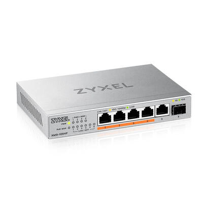 zyxel-switch-xmg-105-5-port-10-25g-multigig-poe-unmanaged