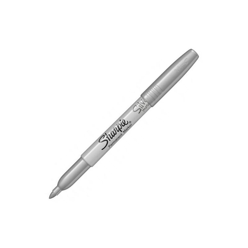 pack-de-12-unidades-sharpie-marcador-permanente-metallic-punta-fina-plata