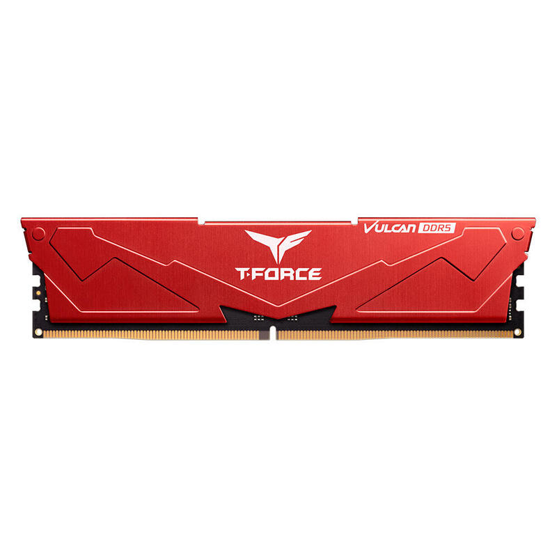 memoria-team-group-16-gb-ddr5-5200-1x-16-gb-rojo-flrd516g5200hc40c01-vulcan-intel-xmp