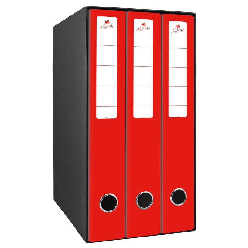 mariola-box-modulo-de-3-archivadores-con-rado-2-anillas-40mm-tamano-35x26x17cm-carton-forrado-color-rojo
