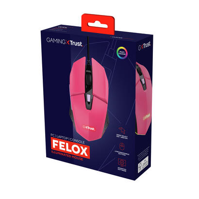 raton-gaming-trust-gaming-gxt-109-felox-hasta-6400-dpi-rosa