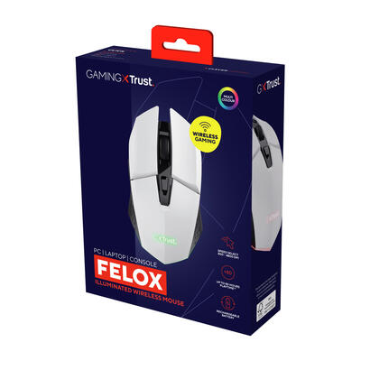 raton-gaming-inalambrico-trust-gaming-gxt-110-felox-bateria-recargable-hasta-4800-dpi-blanco