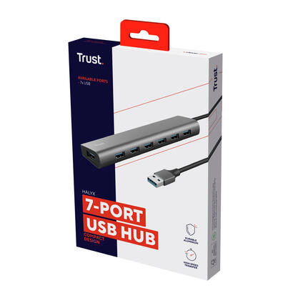 hub-usb-32-gen1-trust-halyx-7xusb-1xusb-c