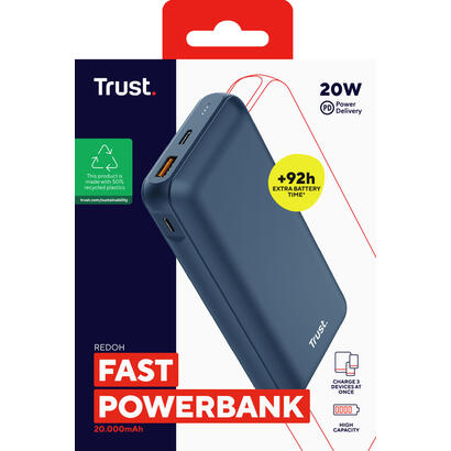 powerbank-universal-trust-25034-redoh-20000mah-color-azul18w-carga-rapida-2xusb-c-1xusb-a