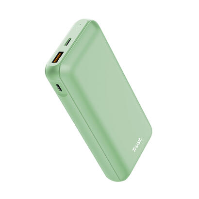 powerbank-universal-trust-25035-redoh-20000mah-color-verde-18w-carga-rapida-2xusb-c-1xusb-a